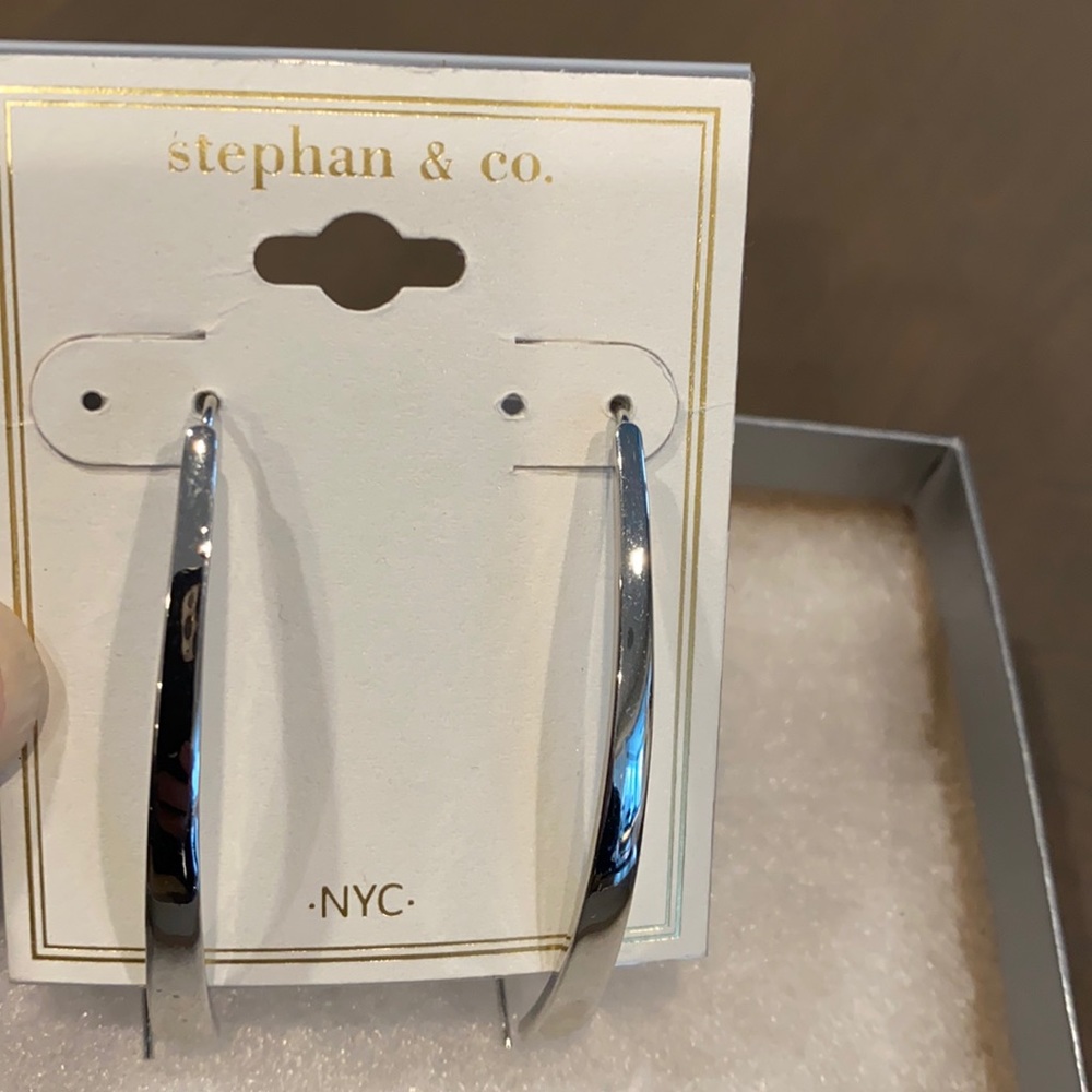 Stephan & Co Silver Earrings